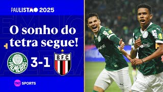 ESTÊVÃO FAZ GOLAÇO E PALMEIRAS SEGUE VIVO NO PAULISTÃO! PALMEIRAS 3X1 BOTAFOGO-SP