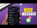 How To Hide Messages On iPhone | How to Keep Messages Hidden on iPhone