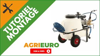 Pulvérisateur avec cuve - Nébulisateur Comet KWB 50E Misting /Lavor CRL 50 Misting - Montage