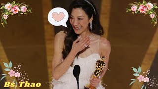 杨紫琼在2023年奥斯卡上获得最佳女主角奖