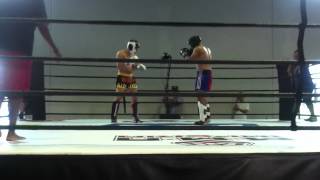 Octavio from LA Boxing Kickboxing at Ryu Smoker Part 2