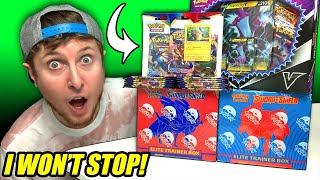 BUYING EVERYTHING TILL I PULL A SECRET RARE GOLD ZACIAN V! Opening Pokemon Cards