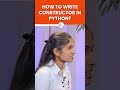 How To Write Constructor In Python? | Python Constructors | #thekiranacademy