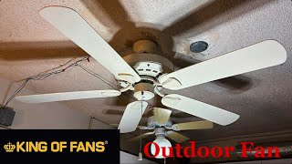 52” King Of Fans Outdoor fan ceiling fan (No light kit, 2025 Remake)