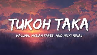 Tukoh Taka (Lyrics/Letra) - Official FIFA Anthem | Nicki Minaj, Maluma, & Myriam Fares