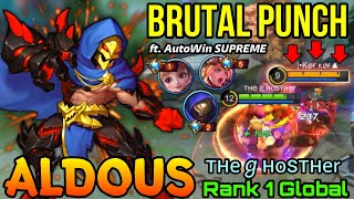 AutoWin SUPREME! Aldous Brutal Punch!! - Top 1 Global Aldous тнeℊнoѕтнer - MLBB