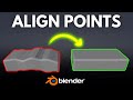 2 Ways to Instantly Align Points in Blender!