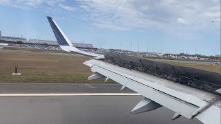 DAYTONA 500 - Noon A321 Landing in Daytona Beach