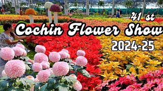 India's Largest Flower Show at Marine Drive Kochi !!2024