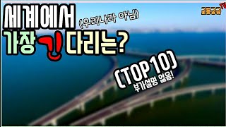 #33 [교통궁금] 세계에서 가장 긴 다리 TOP10 the longest bridge in the world TOP10