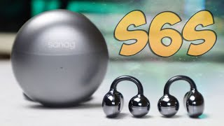 Sanag S6S Обзор необычных беспроводных наушников для занятия спортом / Настоящий стиль!