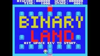 Binary Land Japan MSX Gameplay video Snapshot