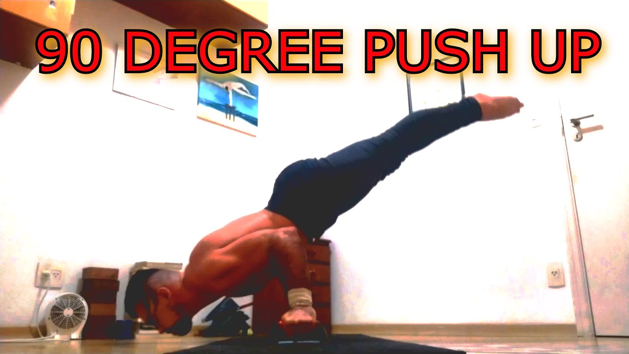 TUTORIAL - 90 DEGREE HANDSTAND PUSHUP - YouTube