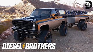 K5 Blazer With a Bass-Dropping Trailer | Diesel Brothers