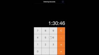 Time Calculator For Pilots - Working with Seconds