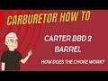 Carter BBD 2 Barrel Carburetor Choke Circuit