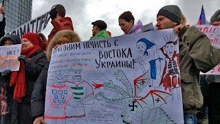 Митинг в Донецке: за референдум и против "кровавого пастора". 16.03.2014
