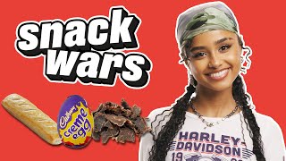 Tyla Rates British And South African Food | Snack Wars