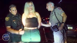 Tragic! Police Dashcam Moments You Wouldn't Believe If Not Filmed! BEST OF 2024