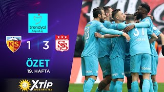 Merkur-Sports | Kayserispor (1-3) Sivasspor - Highlights/Özet | Trendyol Süper Lig - 2023/24