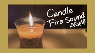 キャンドルASMR / Candle fire ASMR ~Wood Wick~