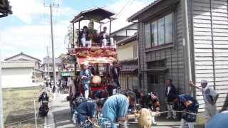 瀬波大祭　2013　中町　木遣り