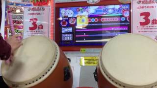 太鼓の達人 レッドVer. 名人 合格 Player:ぱらっち