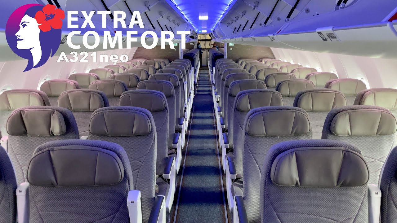 Trip Report - Hawaiian Airlines Extra Comfort | Airbus A321neo | Kona ...