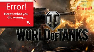 How to Fix World of Tanks Server Connection Issues | High Ping, DNS Errors, Lag Fix Guide 🚀🎮 wot