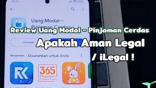 Review Uang Modal - Pinjaman Cerdas Apakah Aman Legal / iLegal❗Pinjaman Duit Online