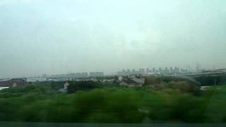 Shanghai MagLev (300kph train to airport)