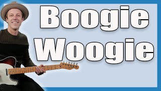 Tommy Dorsey Boogie Woogie Blues Guitar Lesson + Tutorial