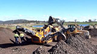 Portafill 5000CT Screening Manure at Cattle Ranch