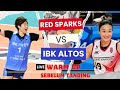 RED SPARKS vs IBK ALTOS WARM UP sebelum tanding #REDSPARKS #IBKALTOS