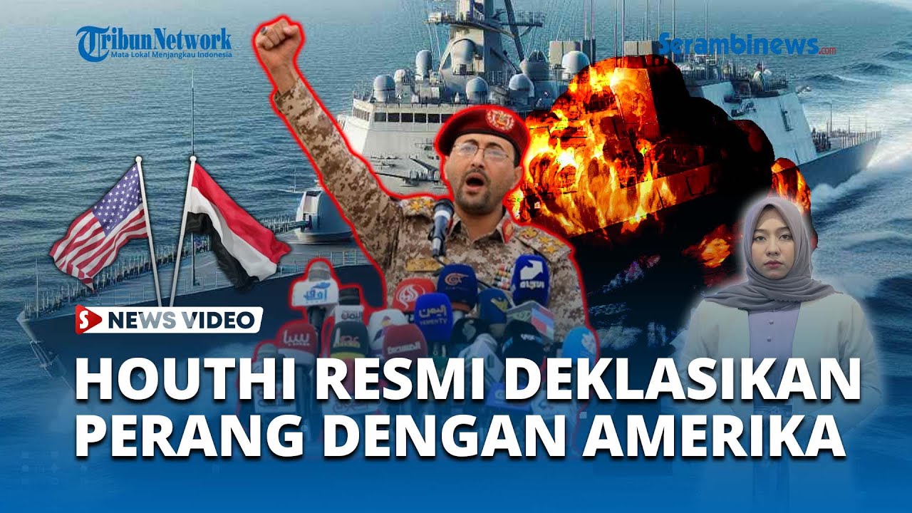 Houthi Lumpuhkan Kapal Perang AS Di Laut Merah, PASUKAN LIAR Deklarasi ...