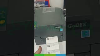 Godex G500 Barcode Label Printer Servicing