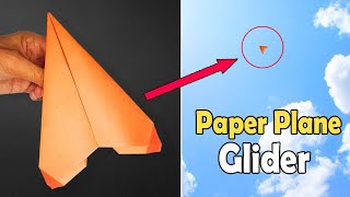 Origami Paper Airplanes That Fly Far and Straight - How to Make Paper Plane Glider