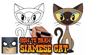 How to Draw Siamese Cat | Art Tutorial