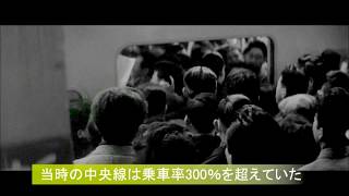 昭和の電車　乗車率300%超え！命がけの「中央線」通勤ラッシュ