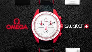 Best Watch Straps for the OMEGA x Swatch MoonSwatch Mission to Mars