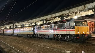 87002 ‘Royal Sovereign’ at York, hauling ‘The Capital’s Scot’ InterCity Charter - 10/01/2025