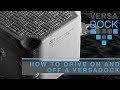 How to drive on and off a VERSADOCK - VersaDock Static Drive on Dock