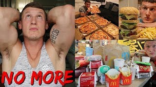 THIS HAS TO STOP | I Went Too Far | Half Day of Eating & Training