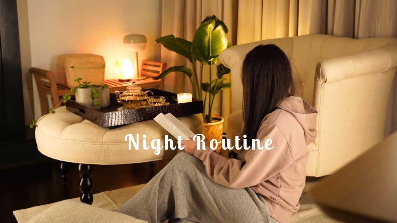 My Cozy And Relaxing Evening Routine ёямщ Silent Vlog Youtube