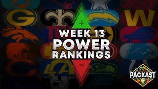 NFL Week 13 Power Rankings