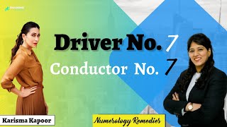 Driver Number 7 Conductor Number 7 #numerology