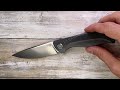 shirogorov knives custom division cd f3ns pocketknife. fablades quick review