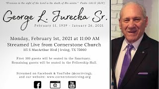 Pastor George Jurecka Sr. | Funeral Service