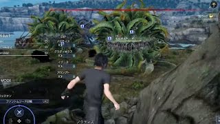 [高画質]　FF15 タイムドクエストから裏ダンジョンでレベル上げ　FF15久々プレイ［ゆうな］が全力実況（女性実況）