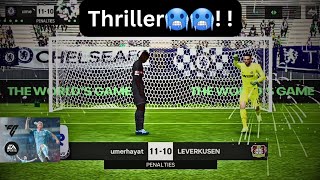 Thriller Penalty Shootss!!!🥶🥶🥶11_10 #footballChelsea win the Match#viral # Oblack Done in the Last//